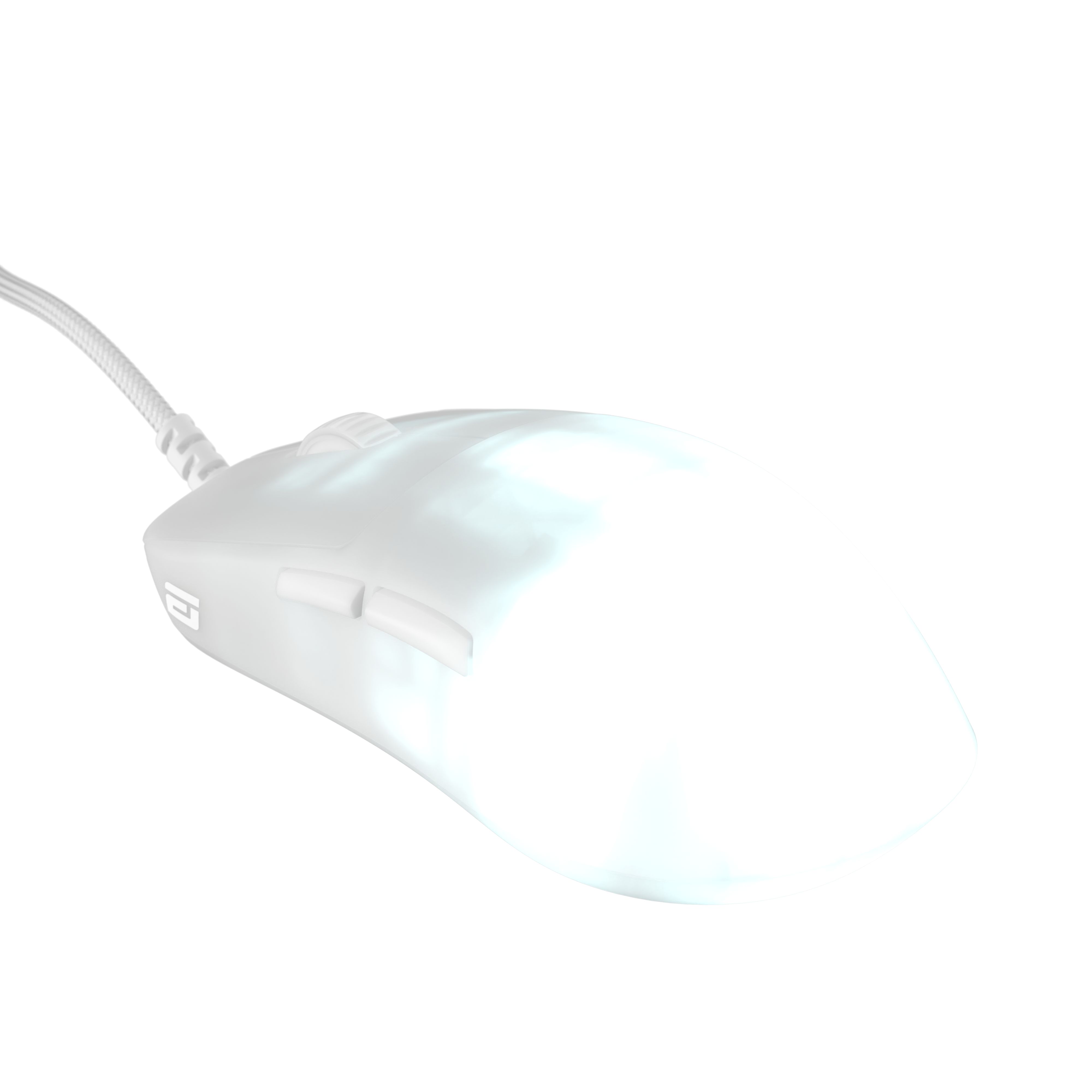 OP1 RGB Gaming Maus - White Frost