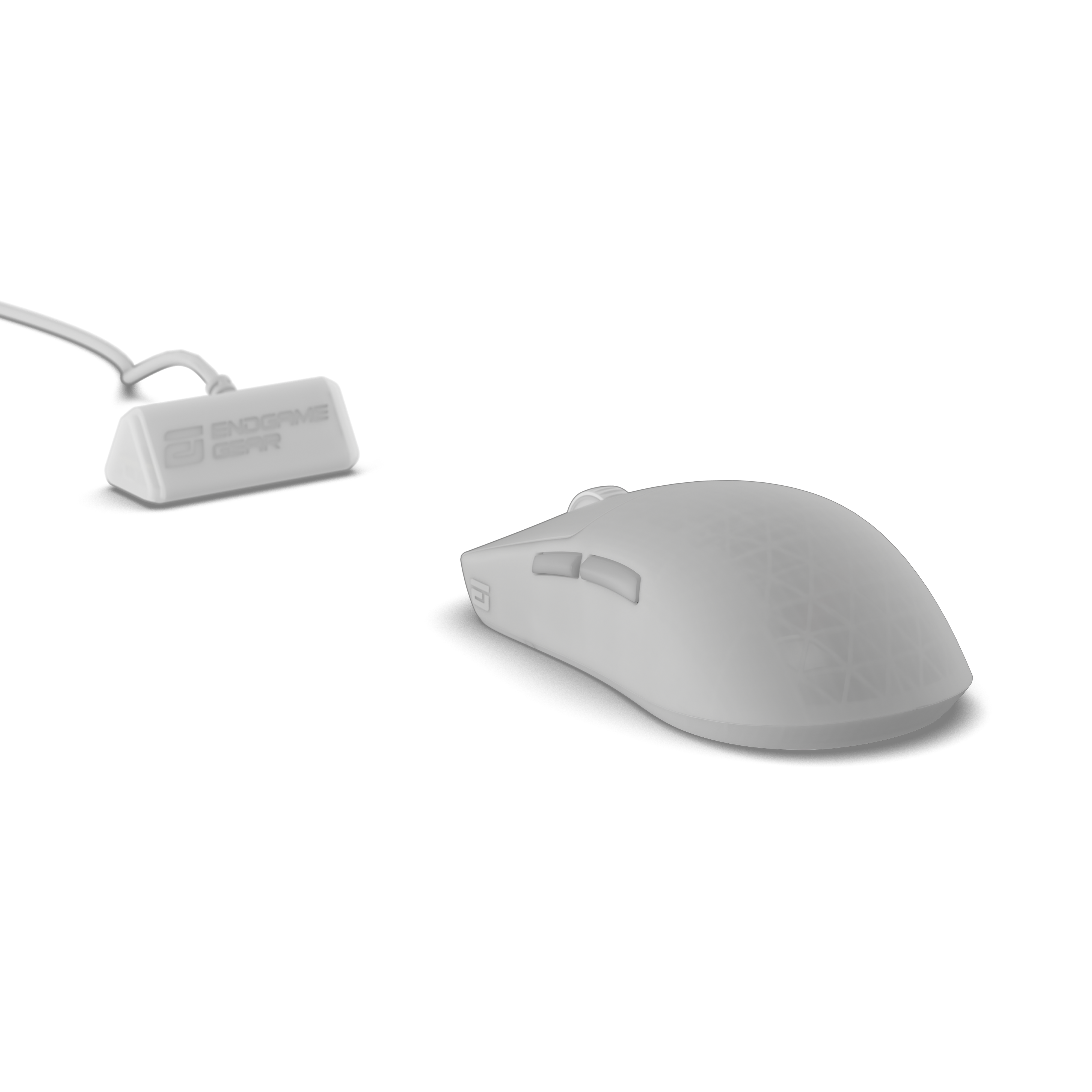 endgame-gear - OP1w 4k Wireless Gaming Mouse - White Frost