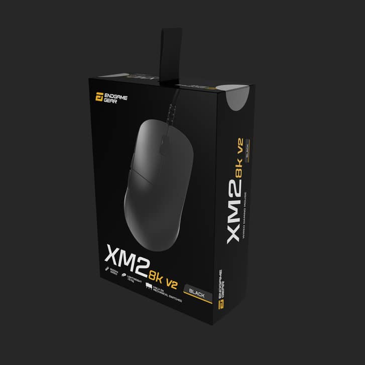 XM2 8K v2 Gaming Mouse – True 8000Hz, Ultra-Low Latency | Endgame Gear