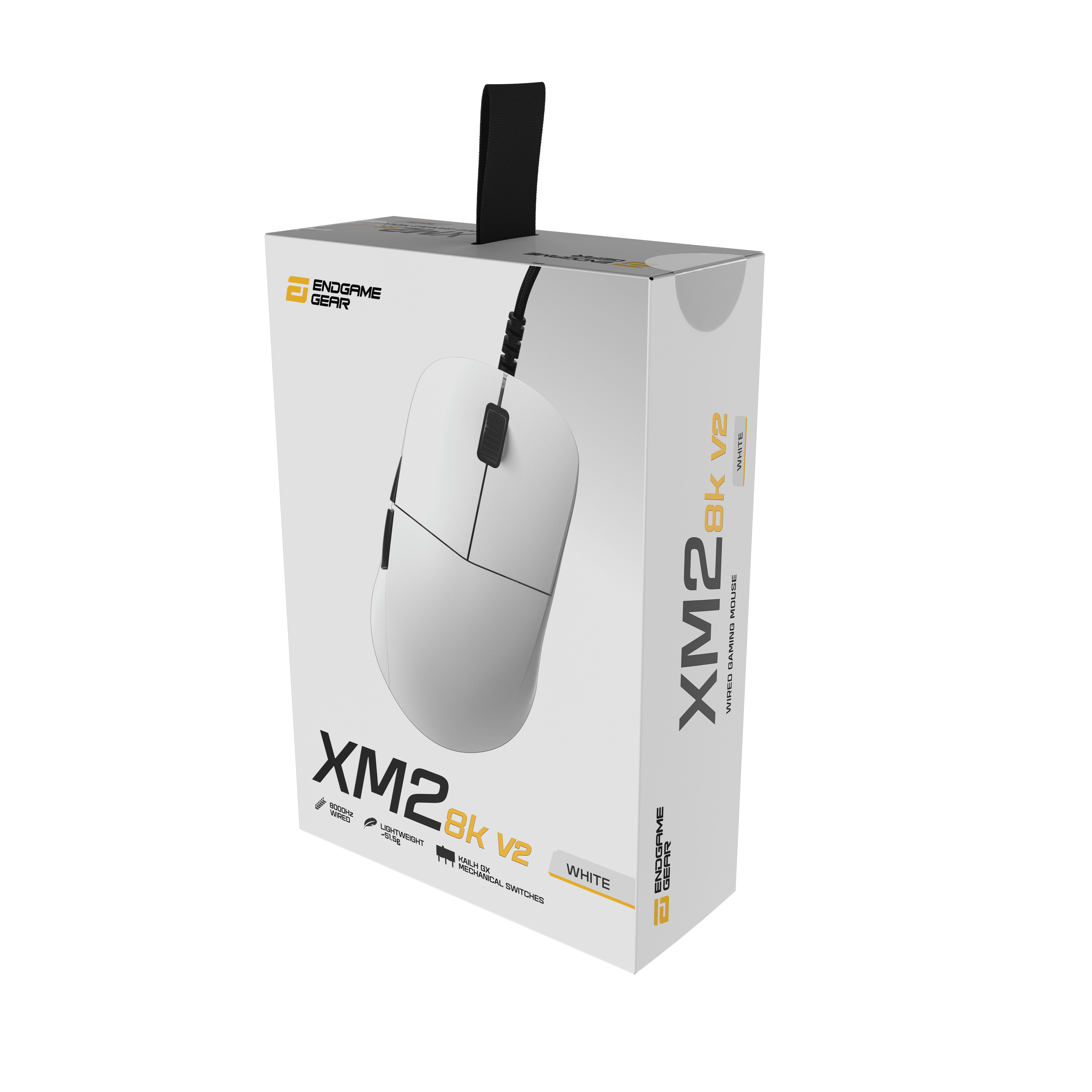 endgame-gear - XM2 8k v2 Gaming Maus - Weiß