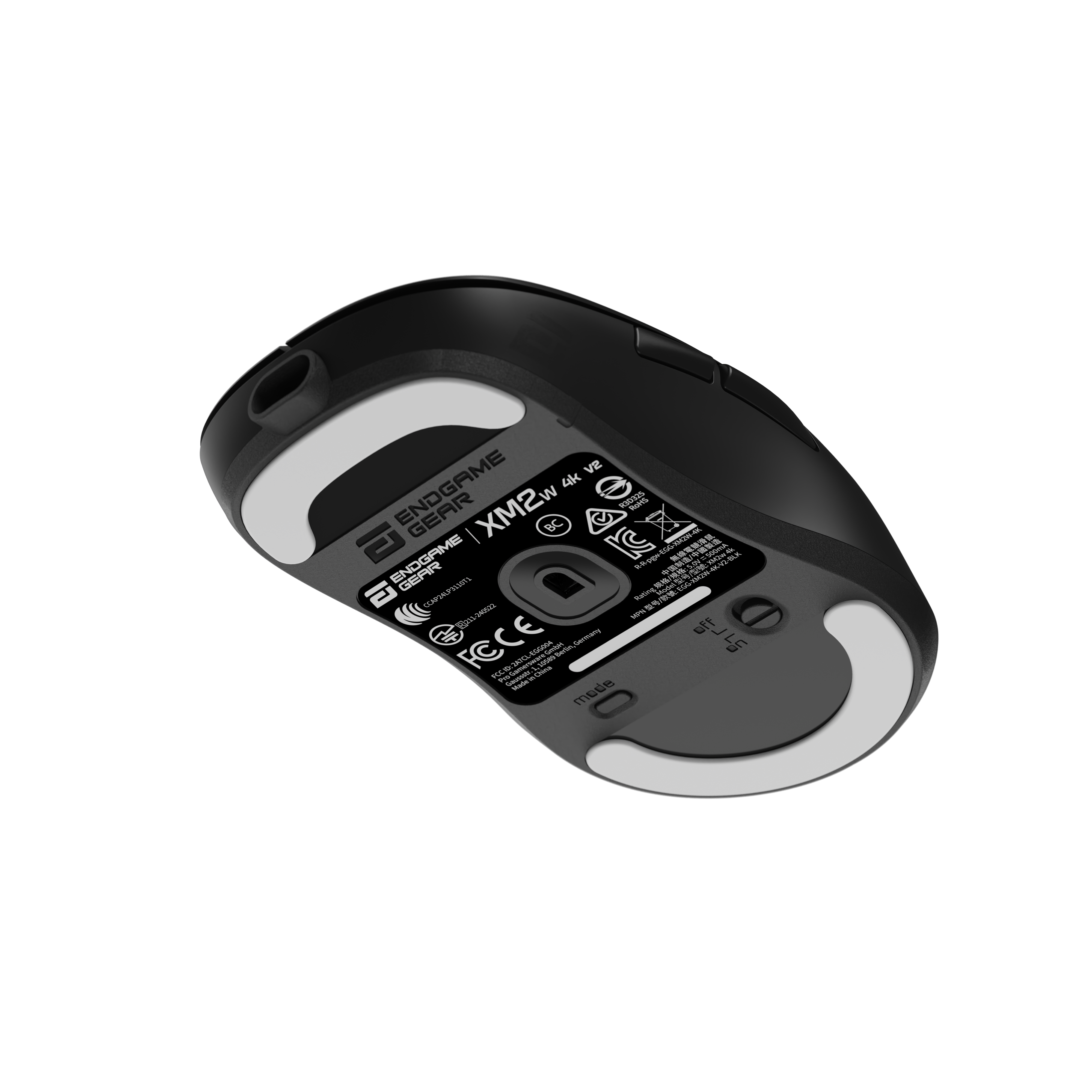 endgame-gear - XM2w 4k v2 kabellose Gaming Maus - Schwarz