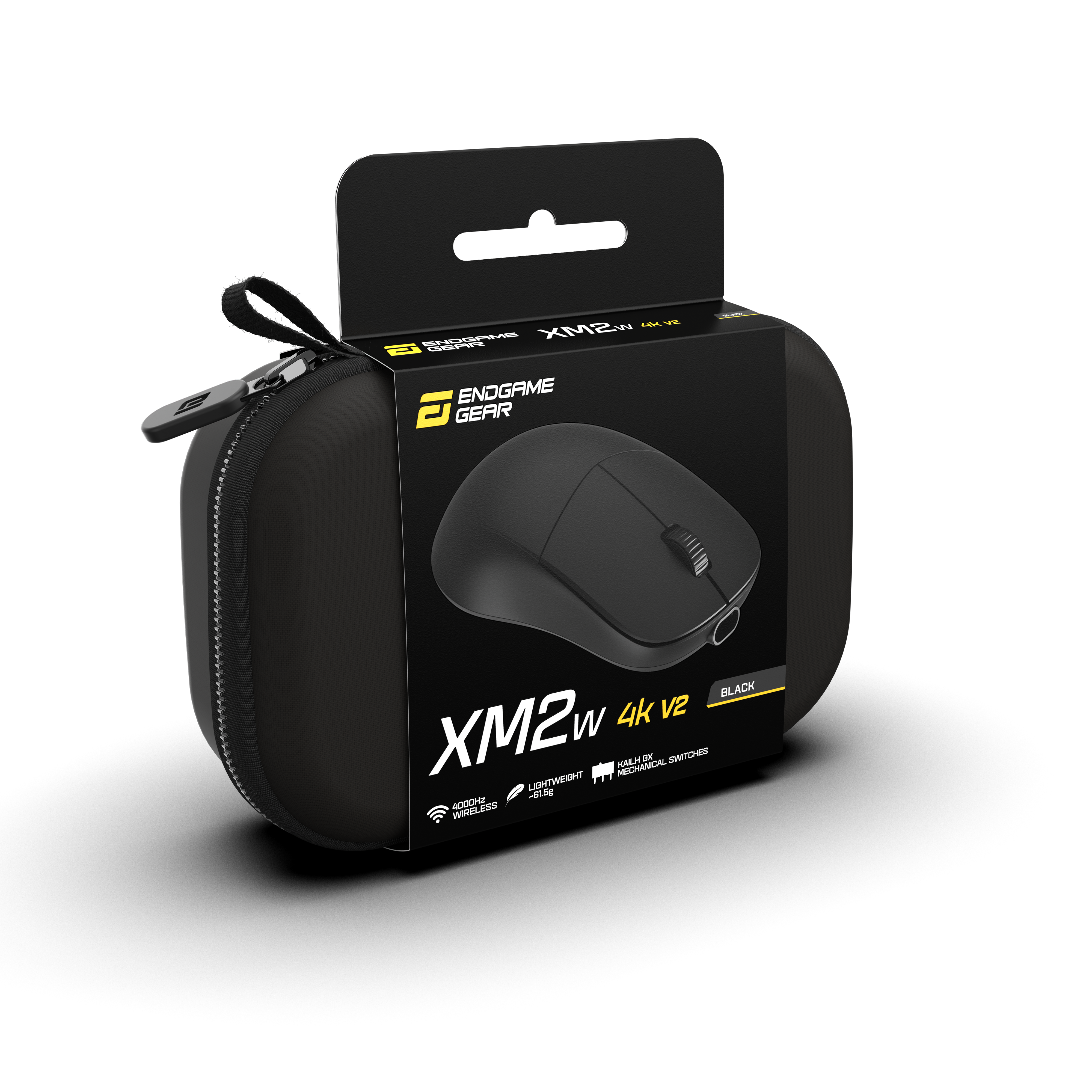 endgame-gear - XM2w 4k v2 kabellose Gaming Maus - Schwarz