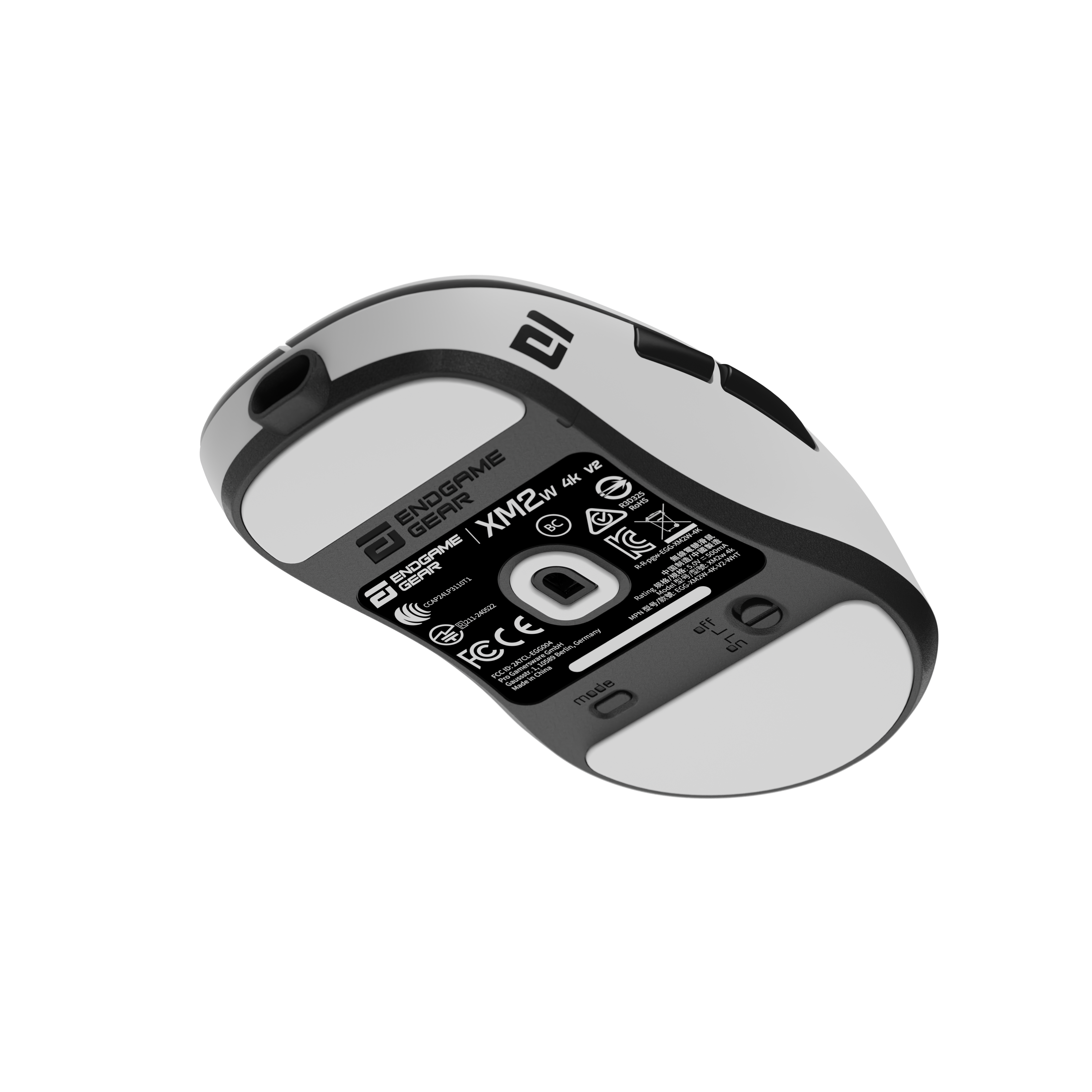 endgame-gear - XM2w 4k v2 kabellose Gaming Maus - Weiß