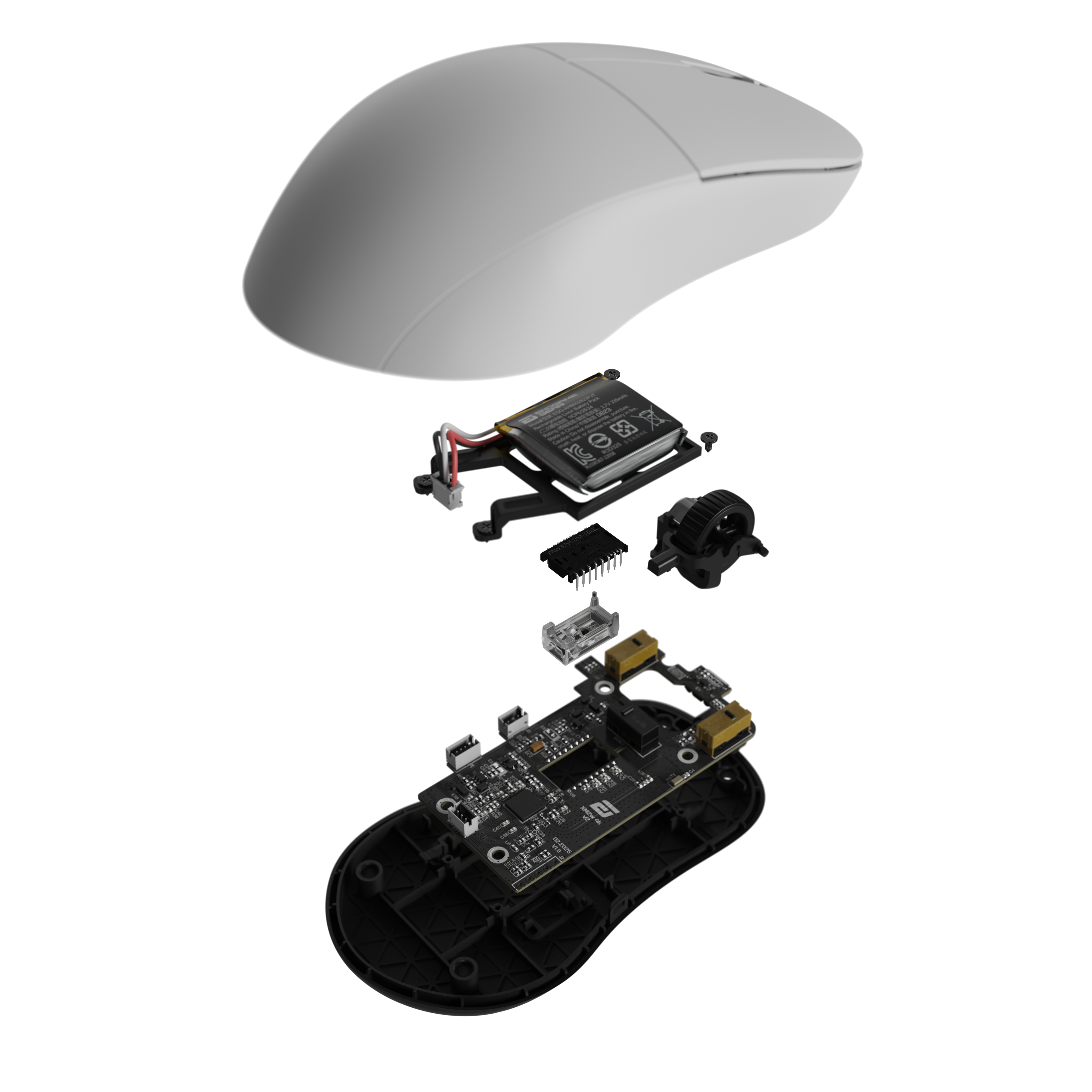 endgame-gear - XM2w 4k v2 kabellose Gaming Maus - Weiß