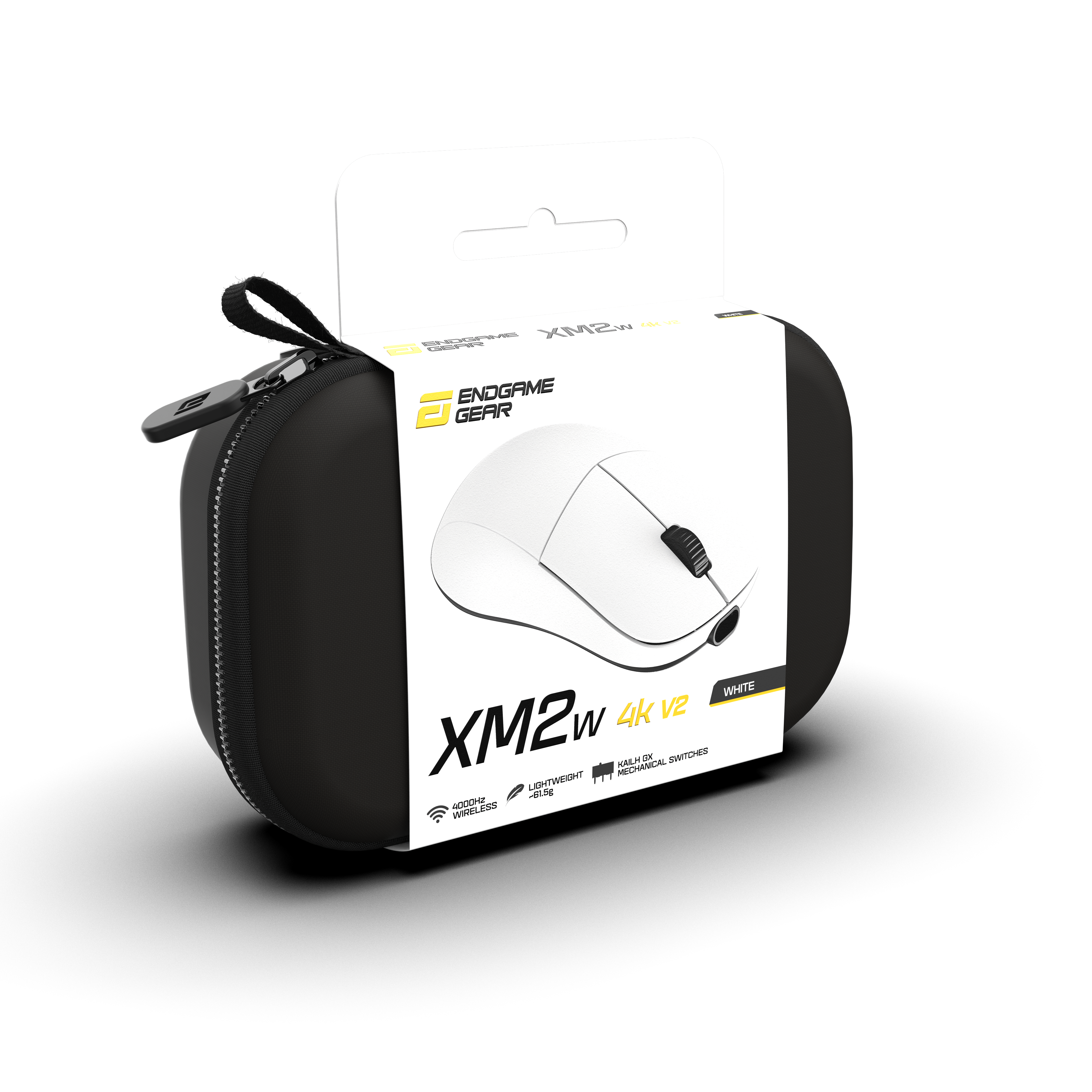 endgame-gear - XM2w 4k v2 kabellose Gaming Maus - Weiß