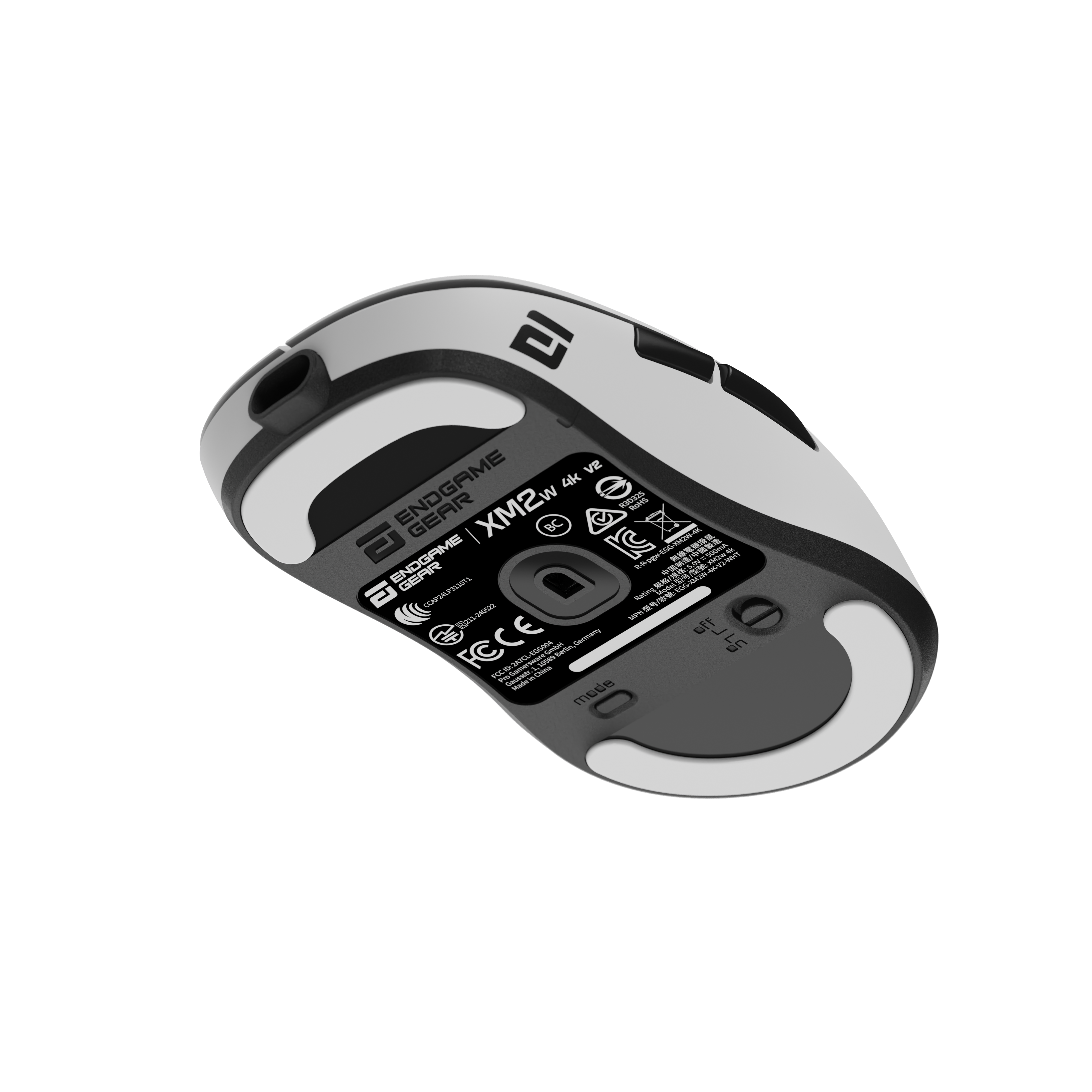 endgame-gear - XM2w 4k v2 kabellose Gaming Maus - Weiß
