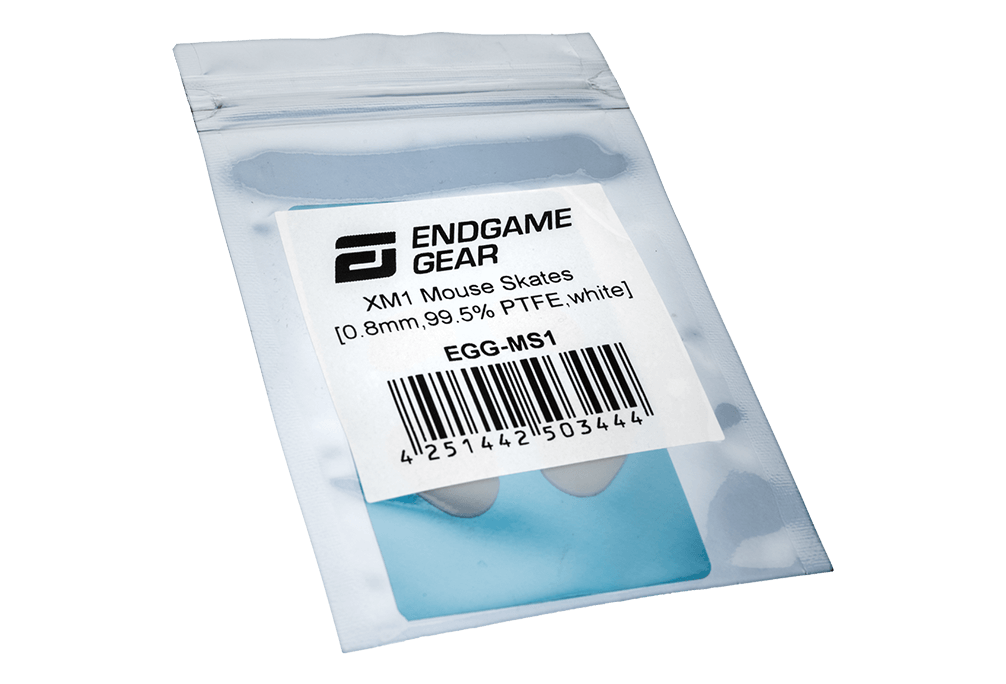 endgame-gear - XM1 / XM1r Patins de souris, 99,5% PTFE, blanc