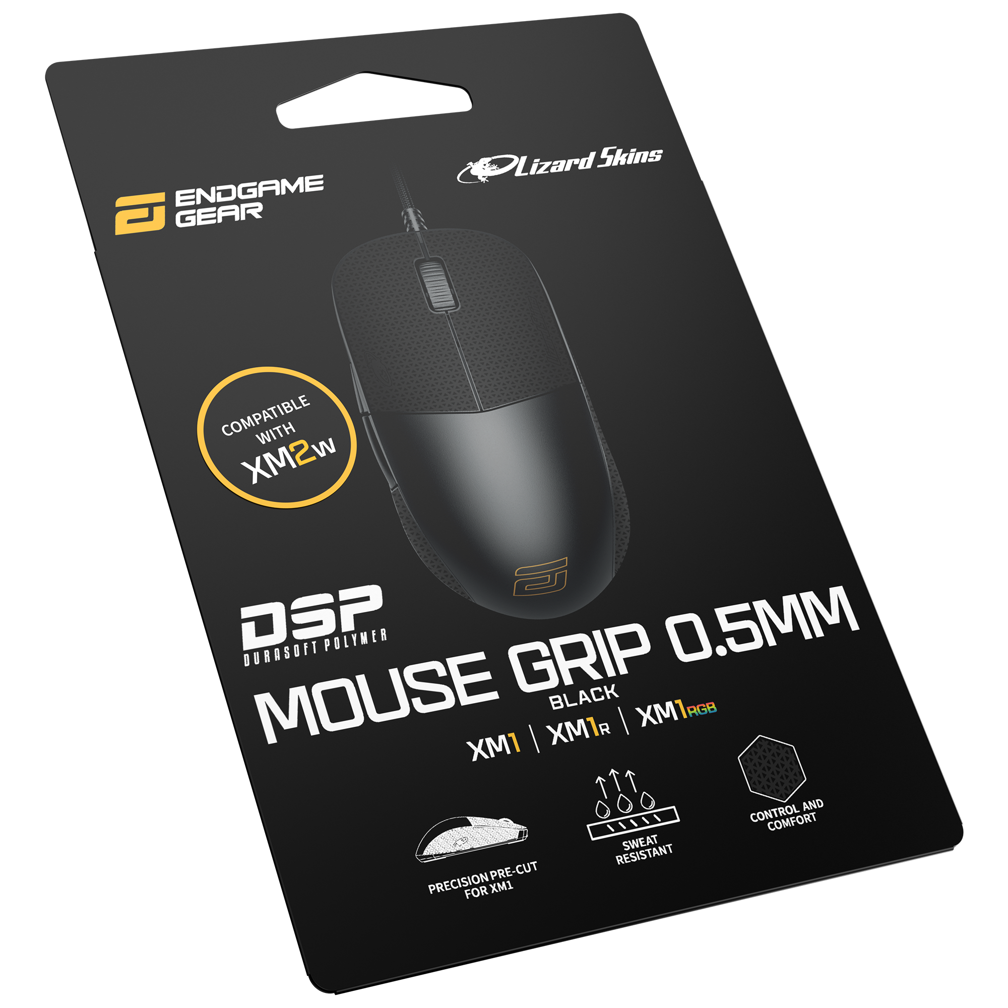 endgame-gear - XM1 Lizard Skins™ DSP Grip Black