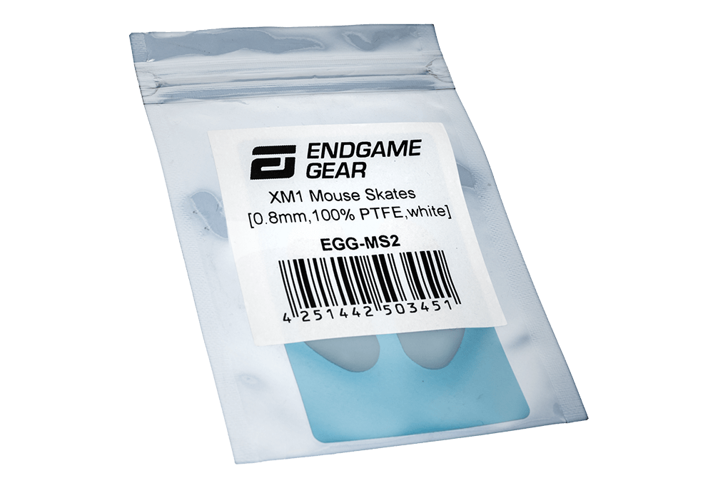 Endgamegear - Skates XM1 / XM1r, 100% PTFE, Branco Milky