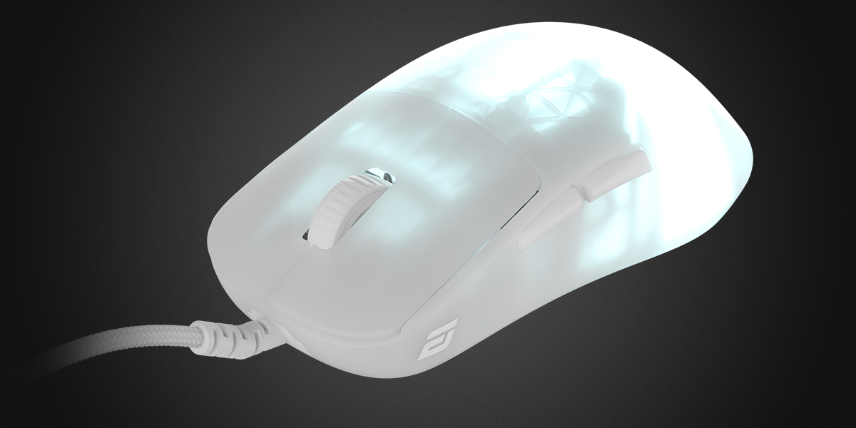 Gaming mouse OP1 RGB with sleek customizable lighting