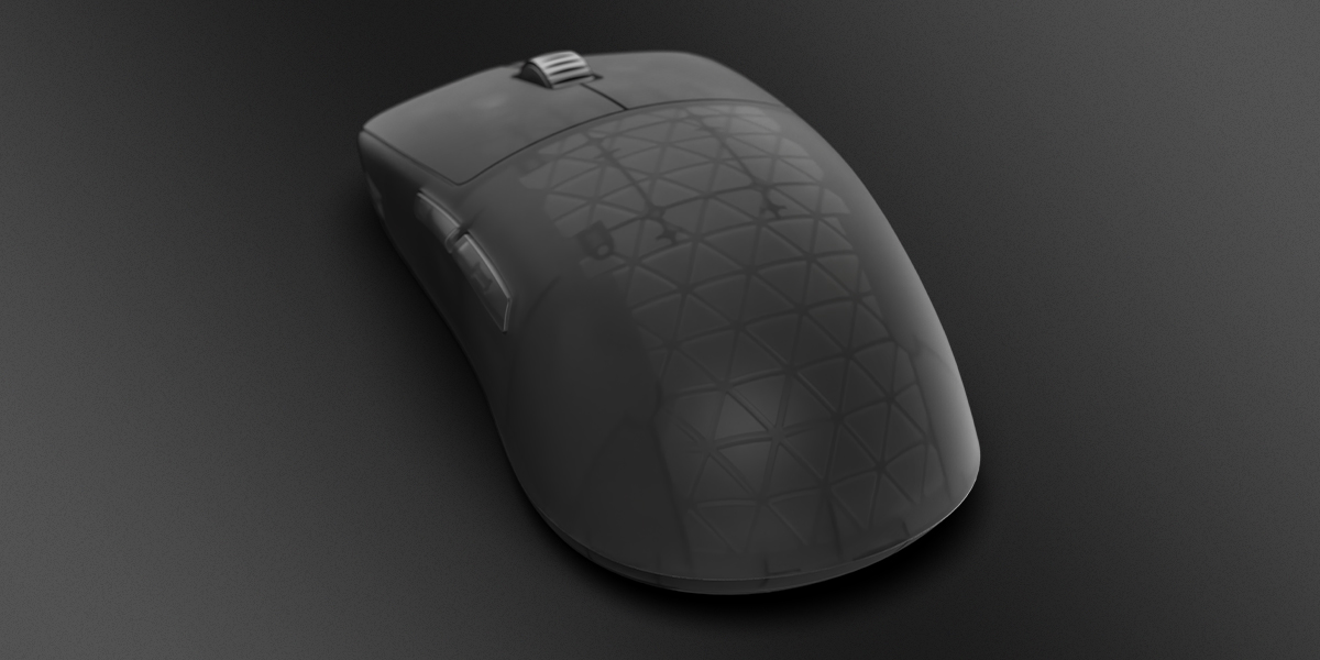 Gaming Mouse OP1w 4k Redesigned Shape for Versatile Claw Grip