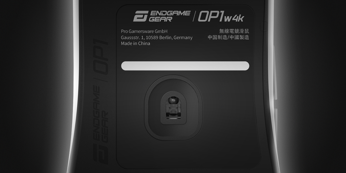 Gaming Mouse OP1w 4k PixArt PAW3395 Sensor