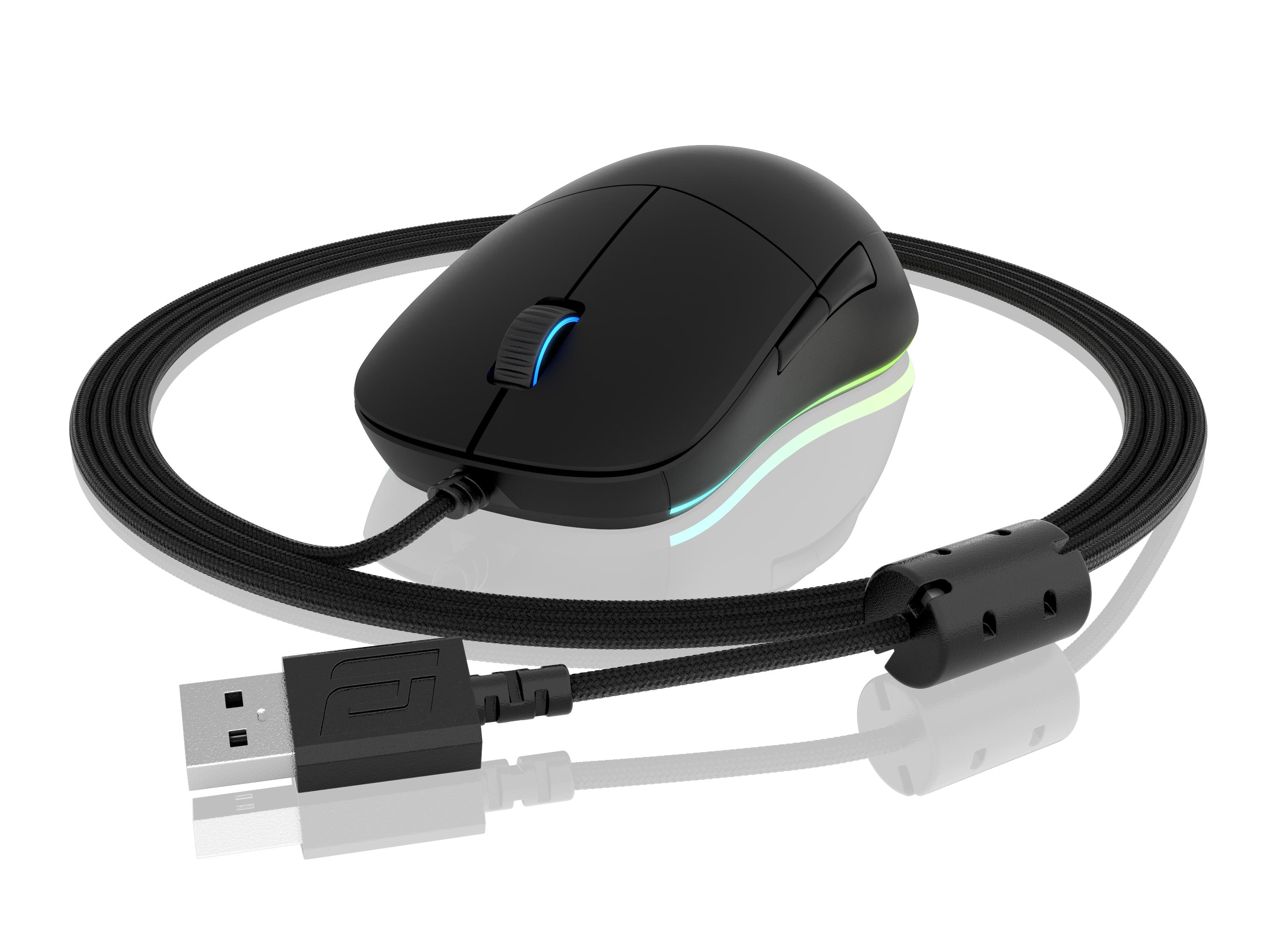 Souris de jeu Endgame Gear XM1 RGB 16 000 DPI blanche