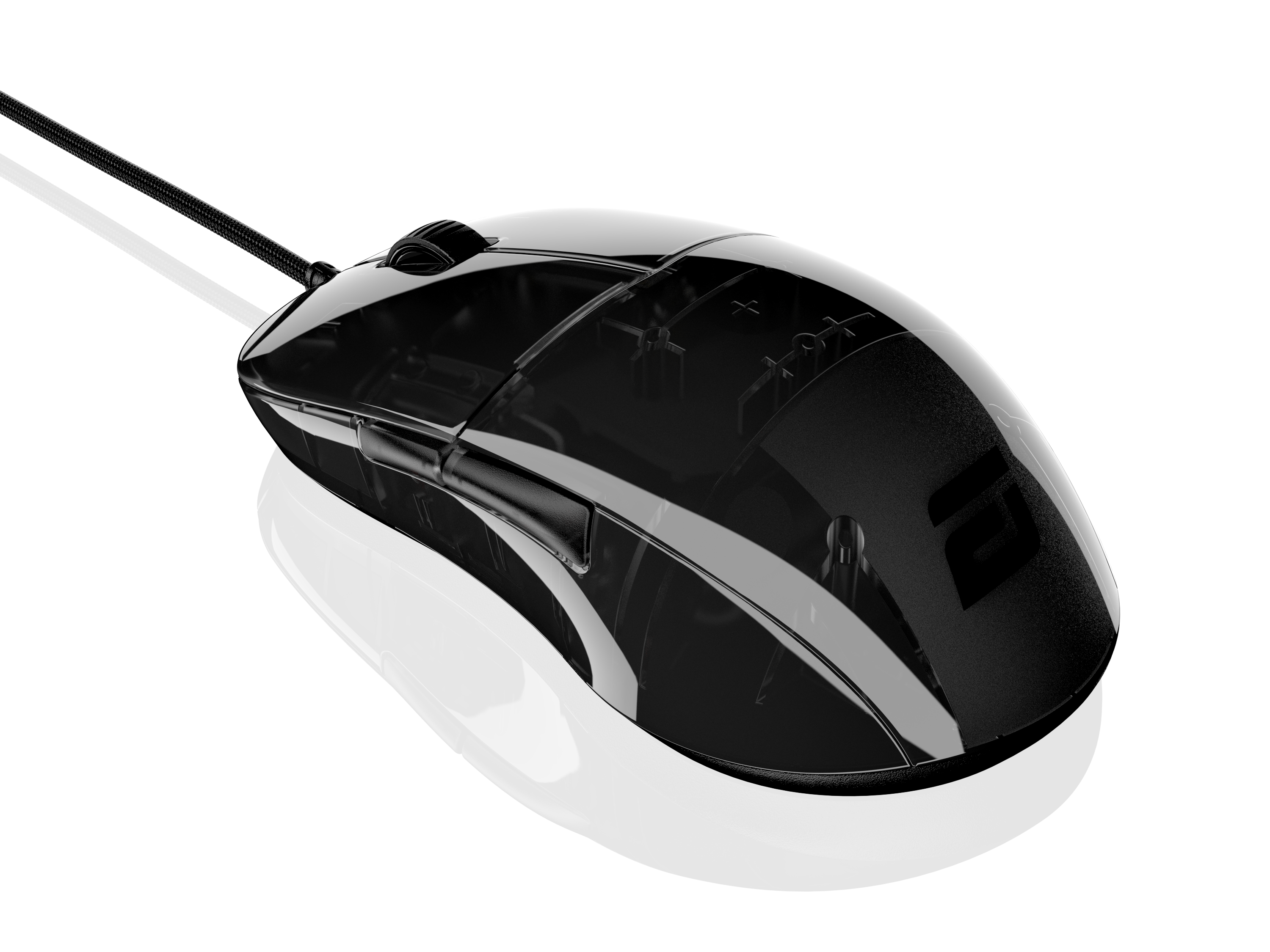 Hybrid skate design XM1r Gaming Mouse