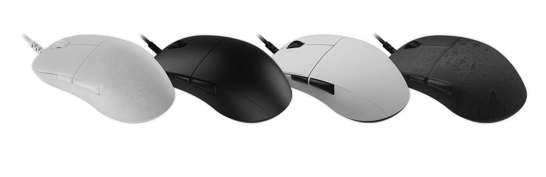 Endgame Gear Souris de Jeu OP1 8k en Noir ou Blanc, Dark Frost en White Frost