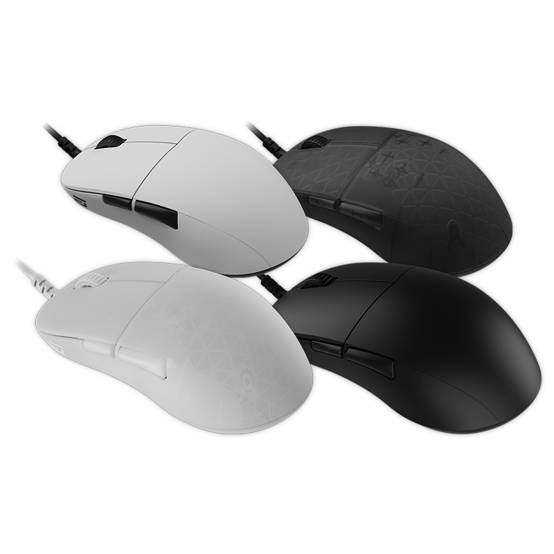 Endgame Gear Souris de Jeu OP1 8k en Noir ou Blanc, Dark Frost en White Frost